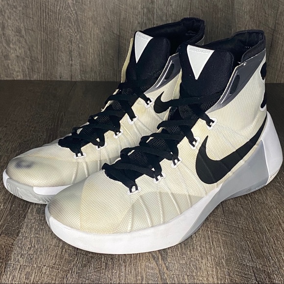 Nike Other - Nike Hyperdunk Men's Size 11.5 Basketball Shoes Sneakers White Black 749561-100